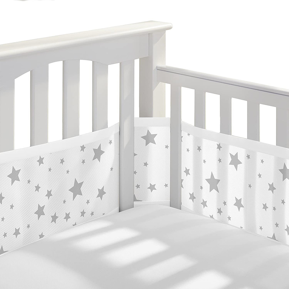 Amazon's New Summer Breathable and Skin-Friendly Baby Fence Sandwich Anti-Collision Bed Fence Mother and Baby Bedding