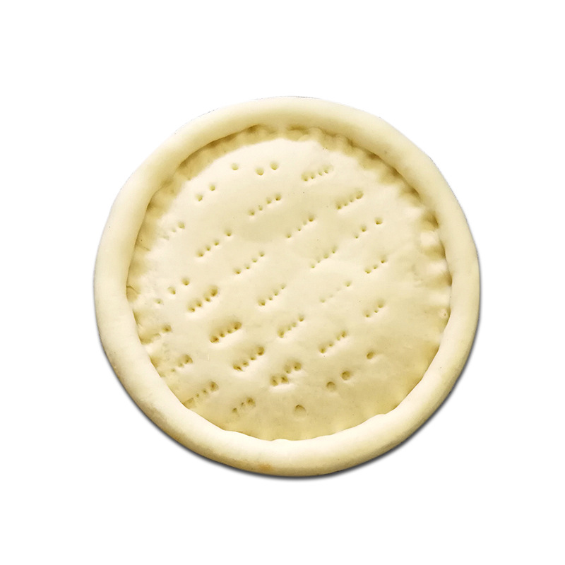Saya new soft pizza bottom soft milk flavor Chewy 7-12 inch thick pizza semi-finished products