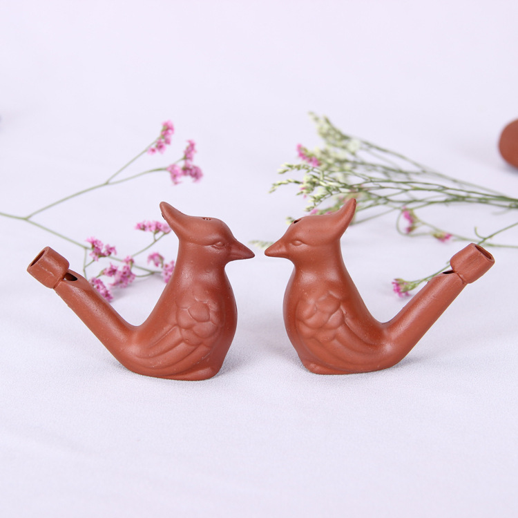 Ceramic crafts waterfowl 10119 imitation purple sand waterfowl whistle can blow to the bright sound manufacturers wholesale