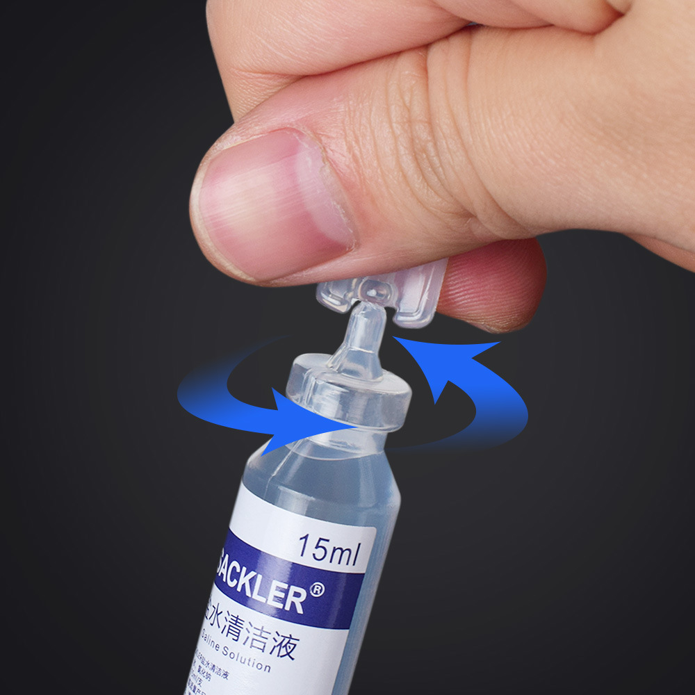 15ml Sodium Chloride Physiological Saline Cleaning 0.9 for Tattooing