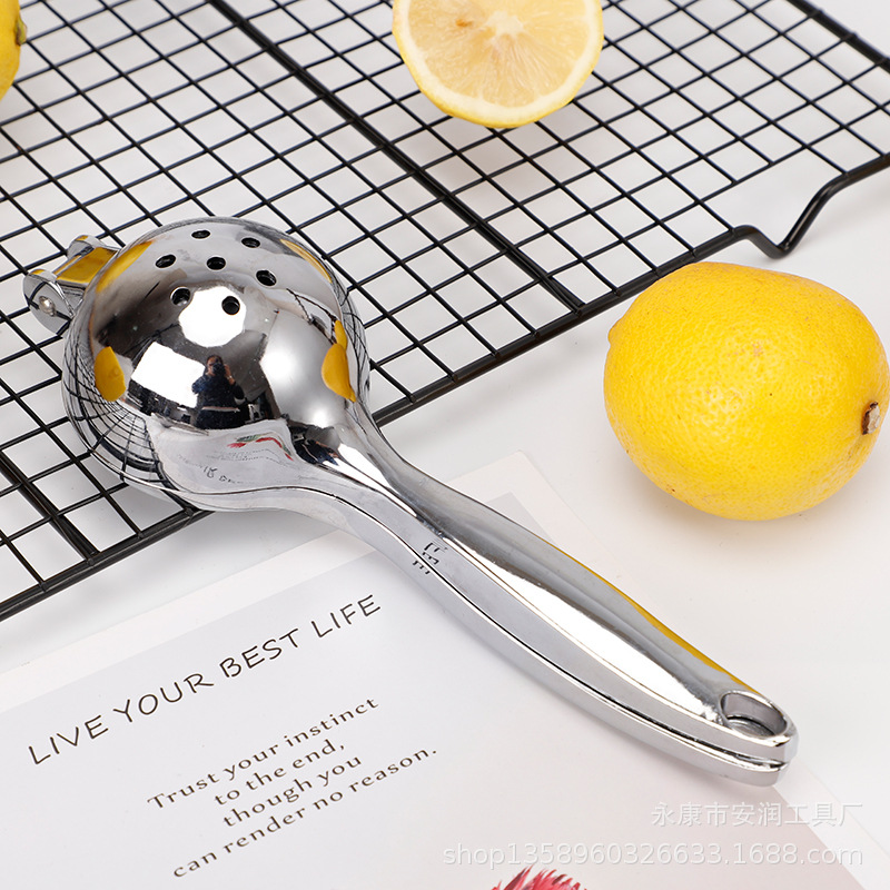 Lemon Squeezer Multifunctional Juicer Household Lemon Juicer Zinc Alloy Lemon Squeezer Kitchen Manual Juicer