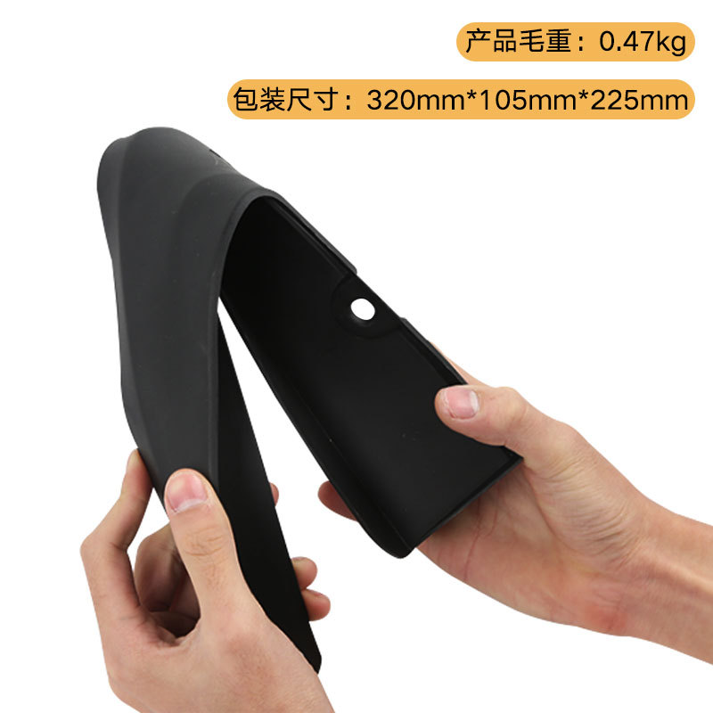 Foreign trade cross-border hot sale general-purpose 2-piece off-road vehicle soft rubber fender tile front and rear tire Fender