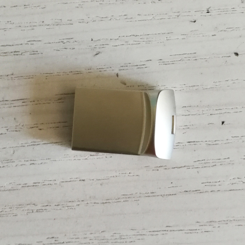 Mini short dried bean metal U disk shell short UDP USB disk shell mini USB shell can do logo