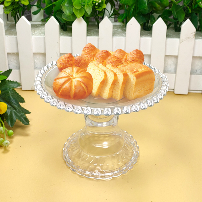 Кросс-бордерная поставка европейского стиля пластиковый прозрачный поднос для тортов десертов кондитерский поднос украшения для мероприятий фабричный outlet