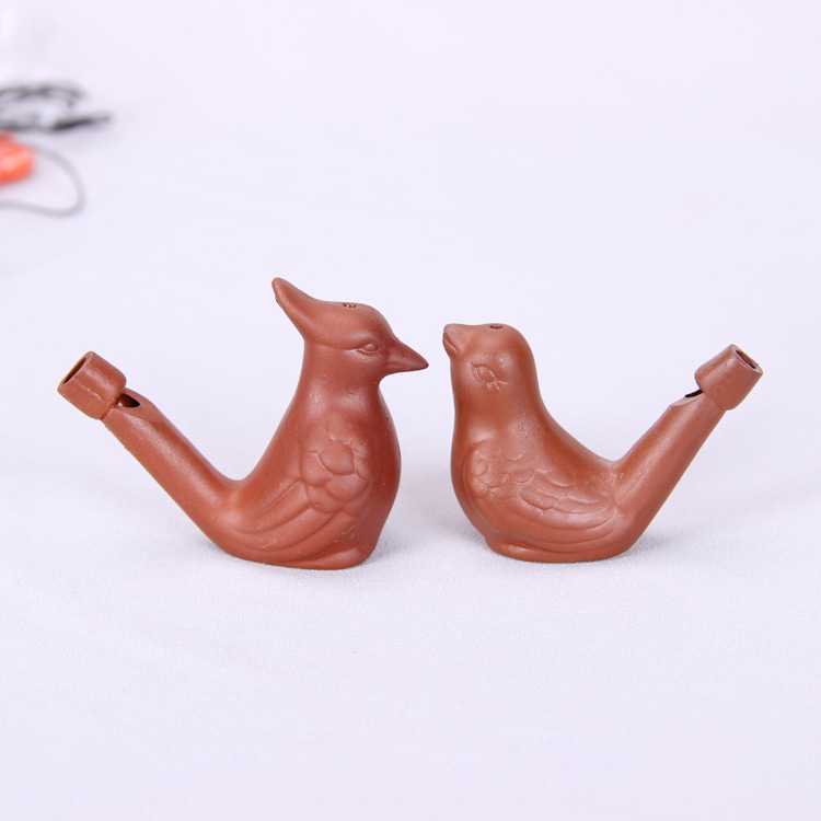 Ceramic crafts waterfowl 10119 imitation purple sand waterfowl whistle can blow to the bright sound manufacturers wholesale