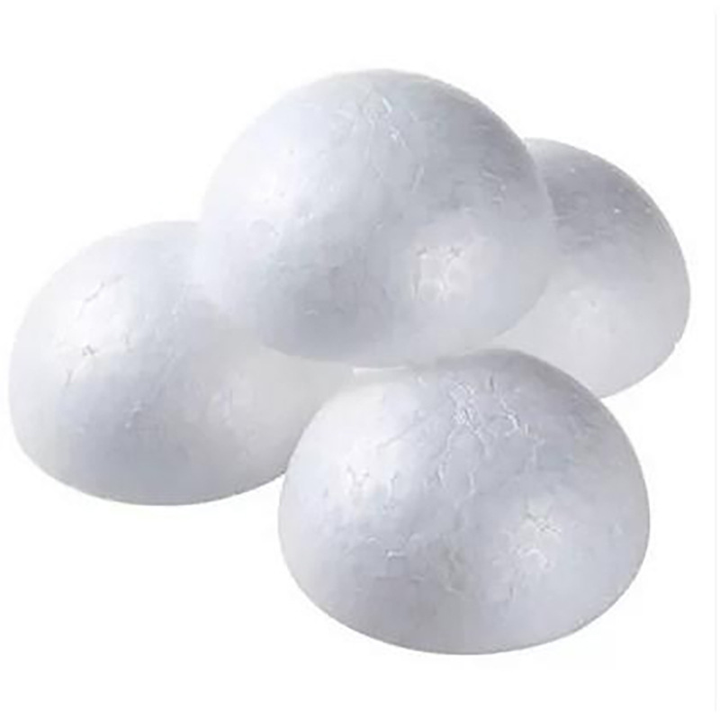 Foam Ball DIY Hemispheric Flower Arrangement Styrofoam White Semicircular Foam Wedding Decoration Kindergarten Half Solid