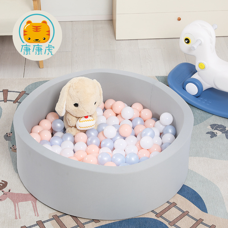 Детский бассейн с мягкими шарами, игрушка, игровой забор, утолщенный