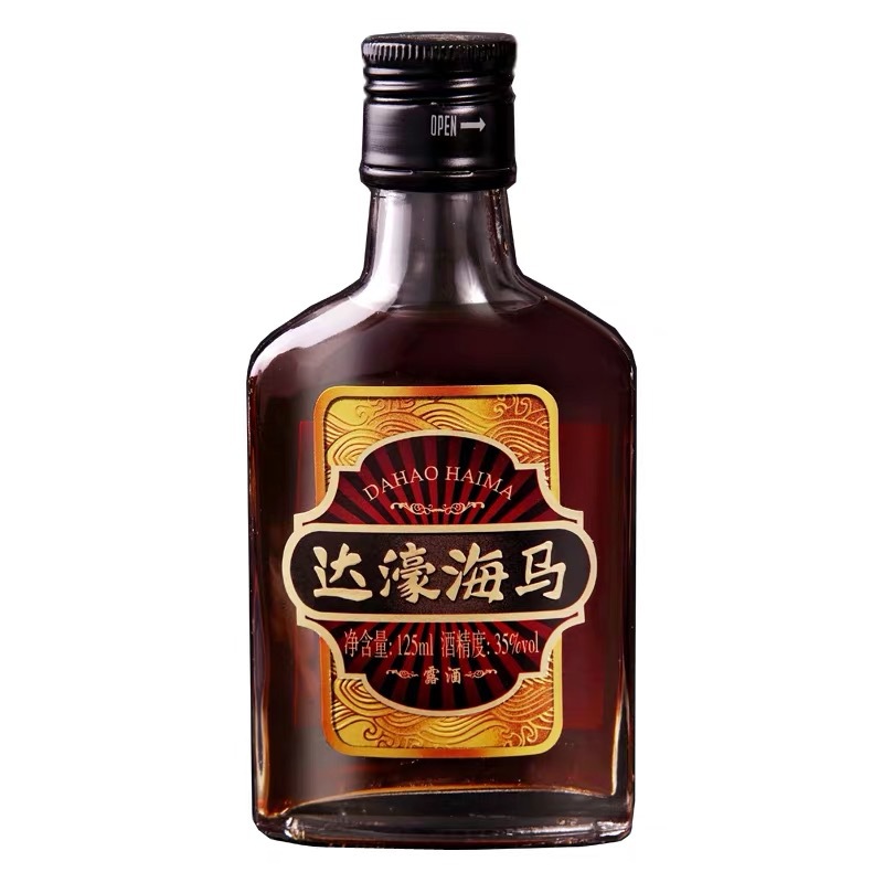 Shantou Dahao Haima Liquor Adult Ginseng Liquor for Men and Women, Chaoshan Specialty Liquor Manufacturer Wholesale Haima Liquor