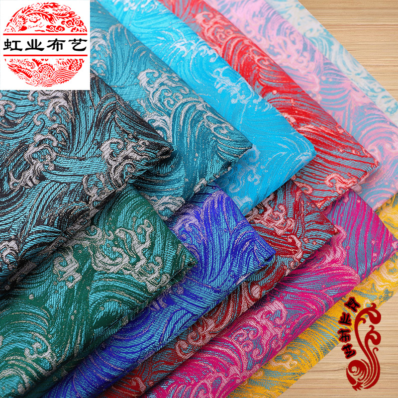 Ткань из нейлонового brocade высокой плотности для танг костюма, ханьская одежда, родительская одежда, оптовая продажа