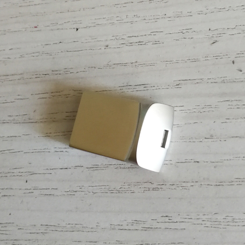 Mini short dried bean metal U disk shell short UDP USB disk shell mini USB shell can do logo