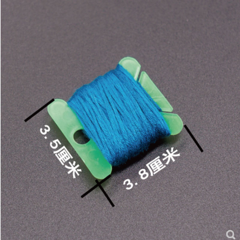 Cross-Stitch Thread Winding Board Embroider Thread Residual Thread Management Board Embroider Tool Accessories Plastic Transparent Winding Board Handmade