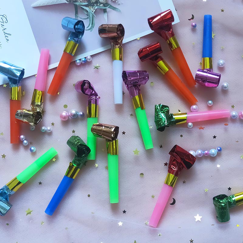 Children's Toys Birthday Blowing Dragon Whistle Funny Creative Blowing Roll Stall Toys Wholesale Party Cheering Props