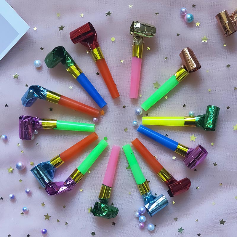 Children's Toys Birthday Blowing Dragon Whistle Funny Creative Blowing Roll Stall Toys Wholesale Party Cheering Props