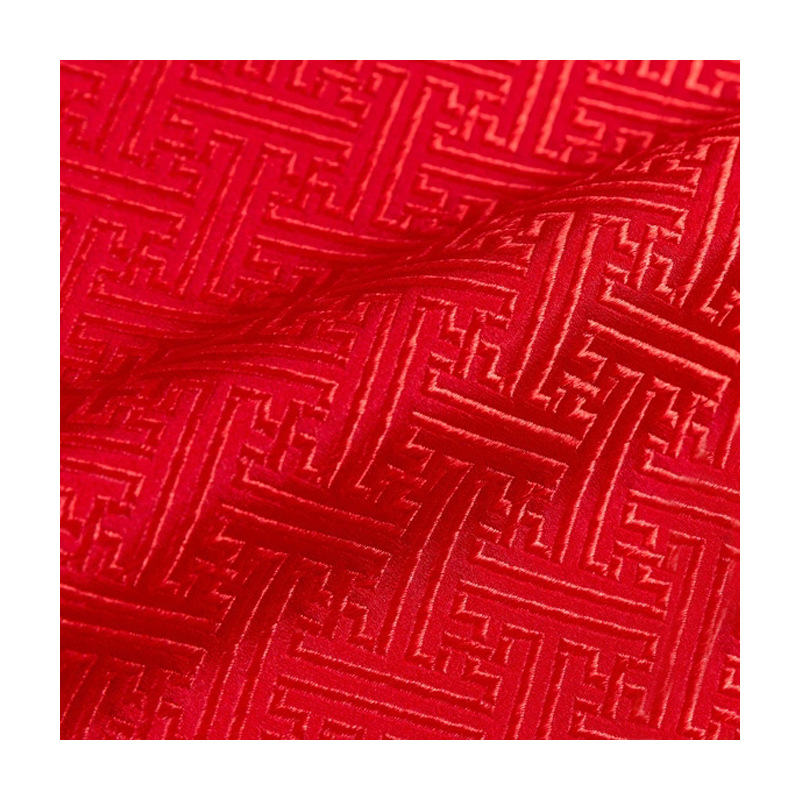 Imitation Three Five Silk Great Wall Brocade Satin Silk Fabric Mahogany Furniture Cushion Tang Suit Cheongsam Fabric