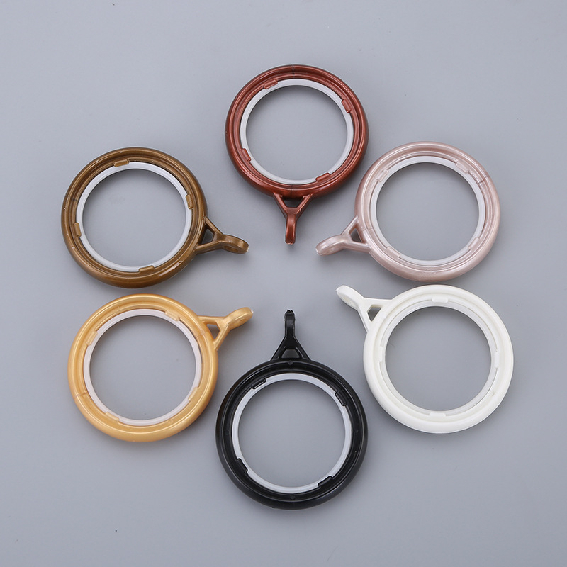 Roman Ring Curtain Ring Shower Curtain Balcony Curtain Ring Accessories Roman Rod Live Buckle Accessories Ring