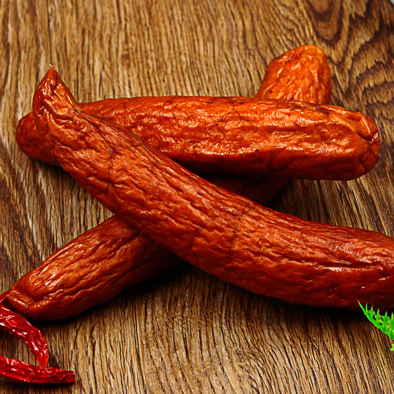 Northeast Aunt Harbin Style Red Sausage Northeast Russian Style Ready-To-Eat Sausage Northeast Specialty Snacks 130g