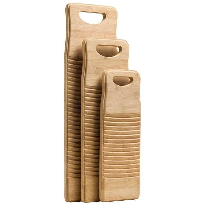 Factory wholesale bamboo washboard large mini washboard household thickened small washboard bamboo non-plastic