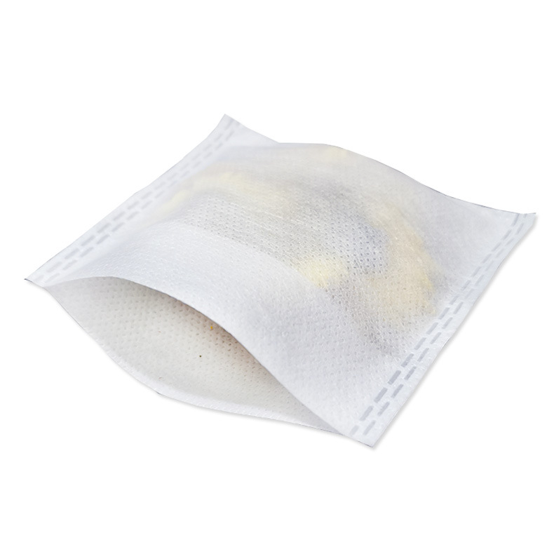 6*8cmpet small non-woven fabric anti-folding tea bag filter tea disposable flower tea packaging decocting bag
