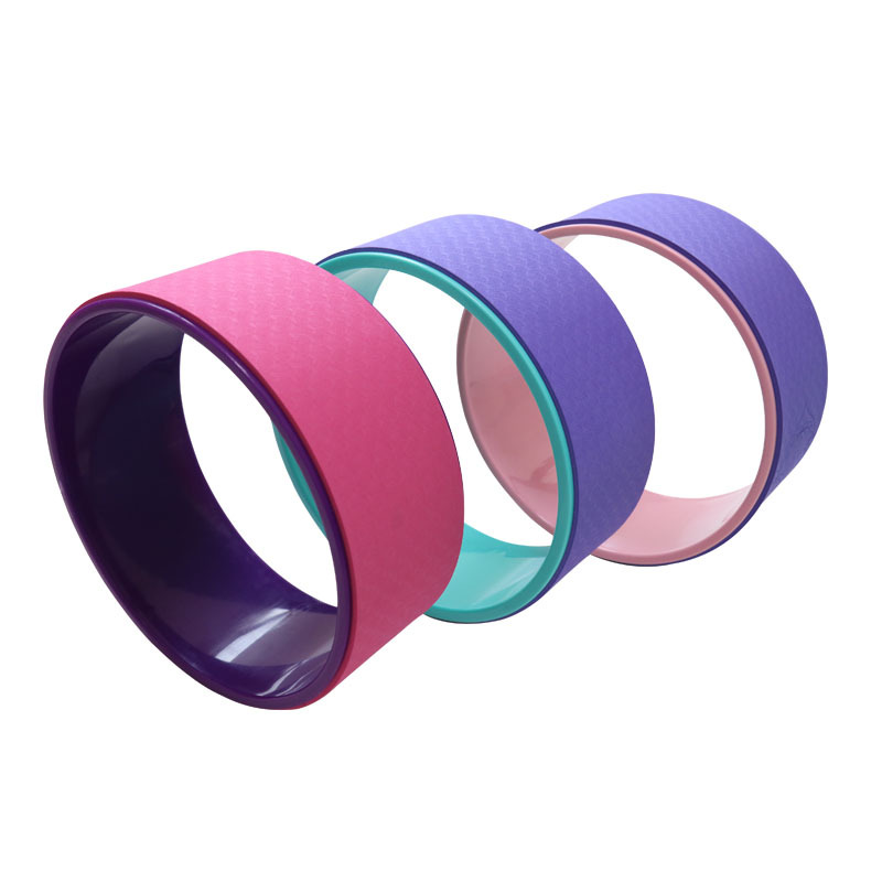 Factory Direct Batch Yoga Wheel Rear Curved Artifact yogawheel Indoor Fitness Products Pilates Fitness Circle