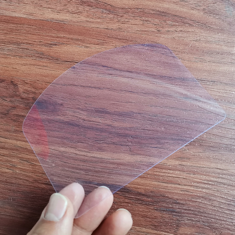 Baking Decorating Tools Semi-circular Cream Scraper Clear Cake Soft Scraper Plastic Scraper