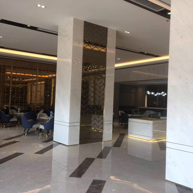 Exported from Yugoslavia, Natural White Marble Background Wall, Countertop, Wall Panel, Curved Panel, Coffee Table, Washbasin, Natural