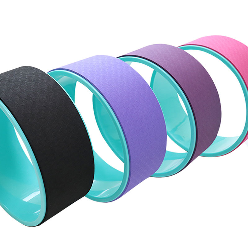 Factory Direct Batch Yoga Wheel Rear Curved Artifact yogawheel Indoor Fitness Products Pilates Fitness Circle