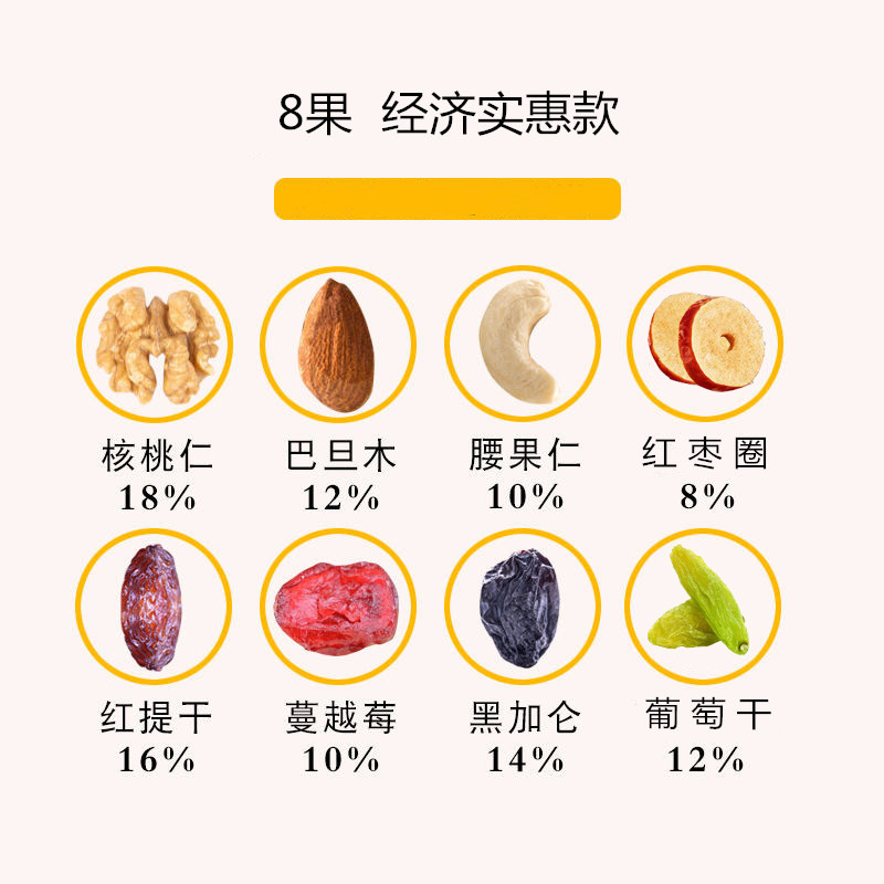 Daily nut mixed nuts bulk 500g wholesale pregnant women and children with leisure snack food one-piece delivery