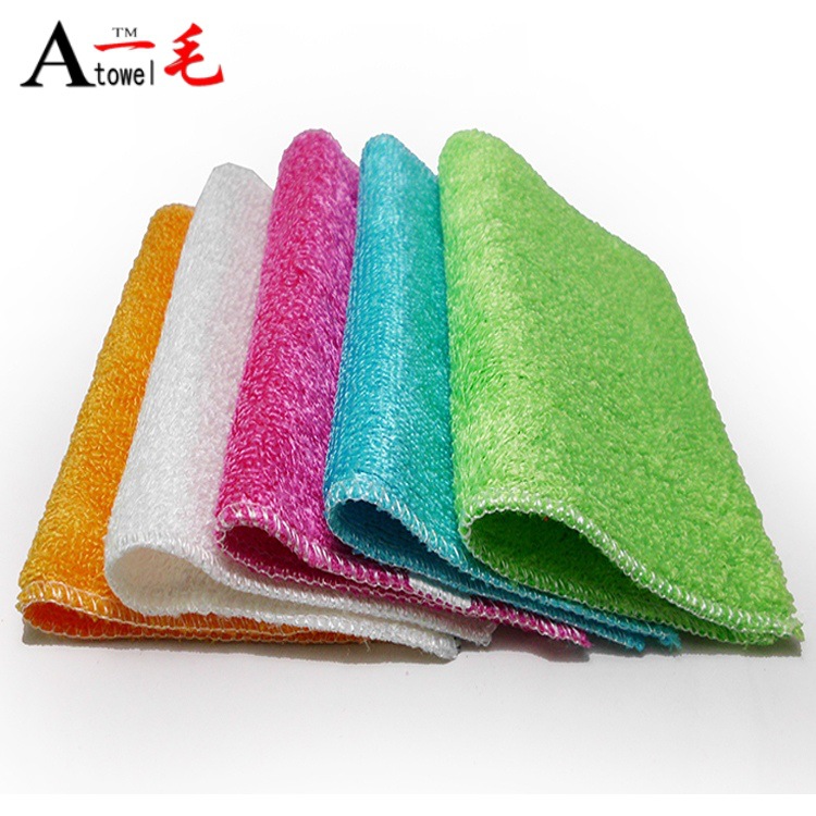 27*30 двойное толстое бамбуковое волокно полотенце для посуды не прилипает масло полотенце ткань 1203