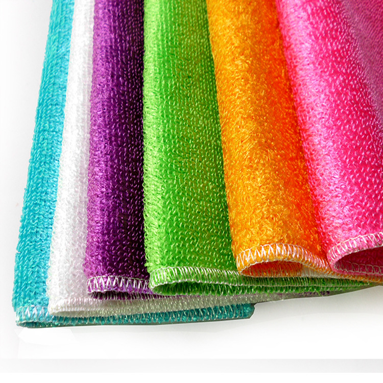 27*30 double thick bamboo fiber dish towel non-stick oil dish towel cloth 1203