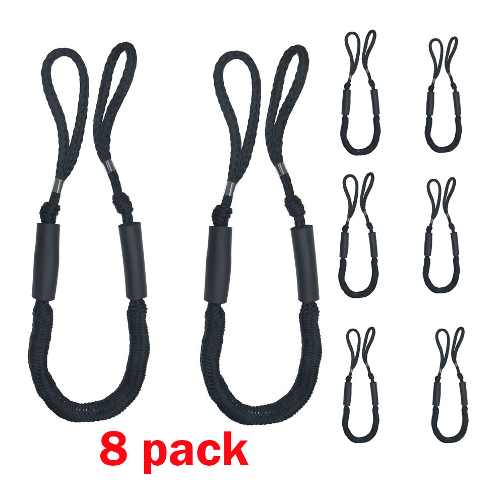 6ft Marine Accessories, Motorboat and Yacht Accessories, Elastic Braided Boat Rope, Marine Elastic Rope, Cross-Border Elastic Wear-Resistant