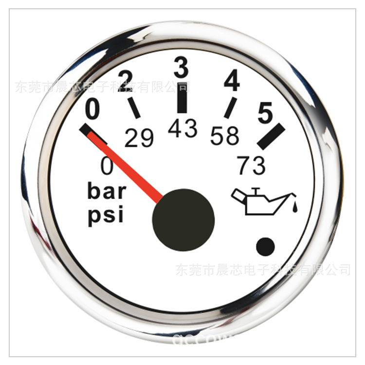 Манометр давления масла для дизельного генератора с функцией сигнализации