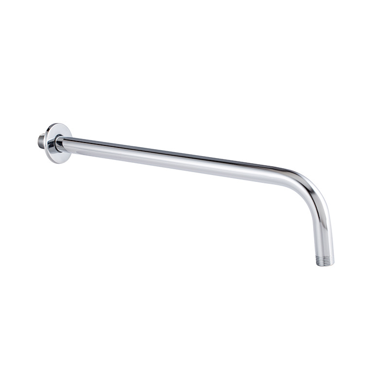 Stainless steel concealed shower into the wall pipe connecting rod shower accessories top spray shower into the wall shower arm pole