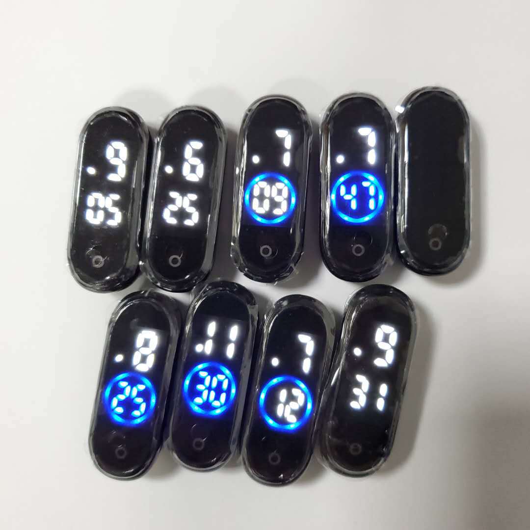 Движение Xiaomi 4 Touch, водонепроницаемое движение Xiaomi 4, LED электронное движение часов, сенсорное водонепроницаемое движение