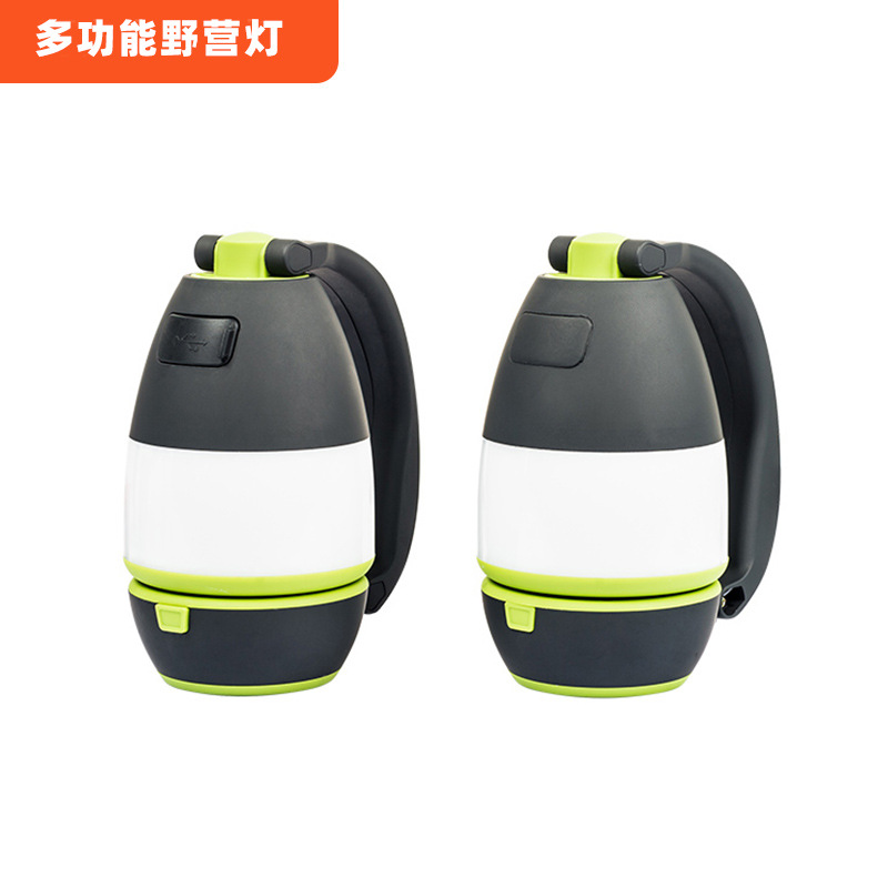 Многофункциональная трёхвенная настольная лампа LED, светильник для палатки, кемпинг, USB-аварийный светильник, домашний зарядный светильник