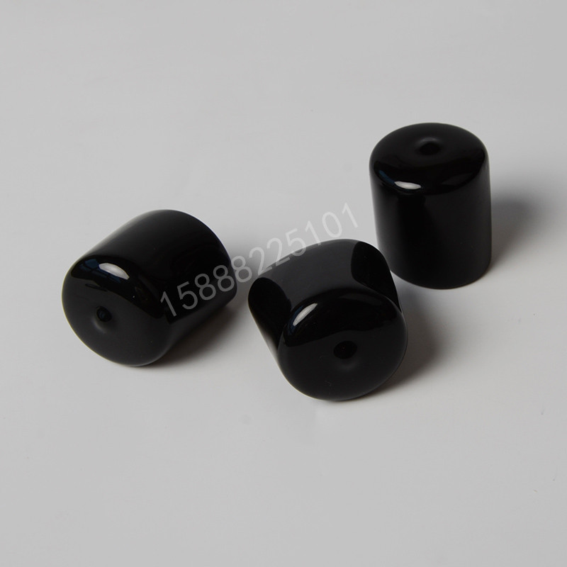 pvc Rubber Protective Sleeve Dipped Plastic Insulation Dustproof Anti-collision Steel Bar End Cap Plug Thread Protective Sleeve