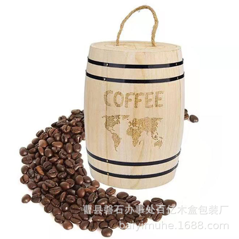 Деревянная маленькая бочка для кофе и чая, деревянная бочка, подставка для ручек, украшения в наличии