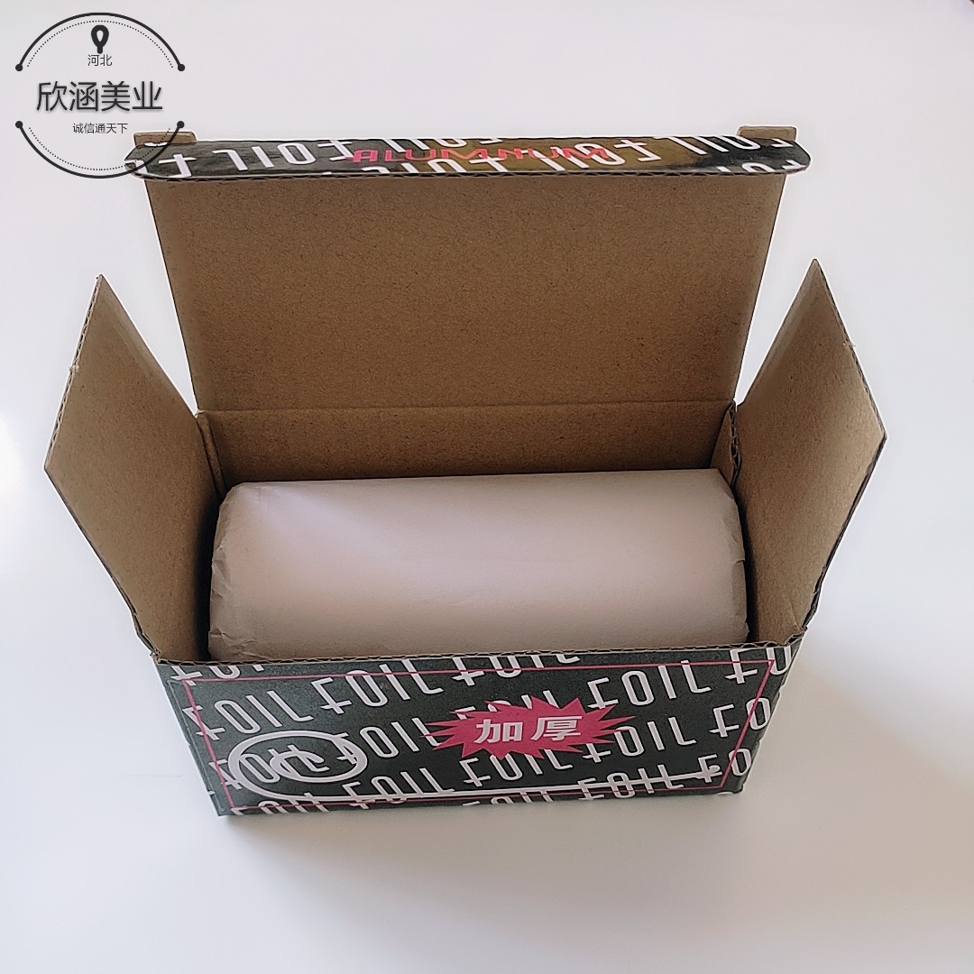 Factory perm tin paper tin paper perm slag man perm paper hairdressing tin foil paper nail removal tin paper Ivan perm paper