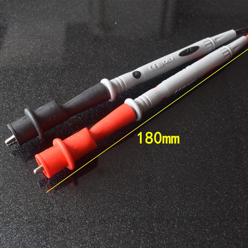Multimeter Test Pen 1000V20A Special Tip Test Lead Line Extension Needle Tip with Clip Test Pen Stick Test Line