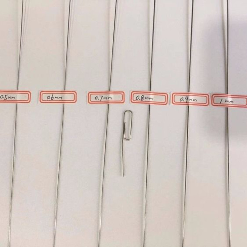 304 Stainless Steel Straight Spring Steel Wire Elastic Steel Wire High Strength Hard Steel Wire Piano Steel Wire Bending Round Steel