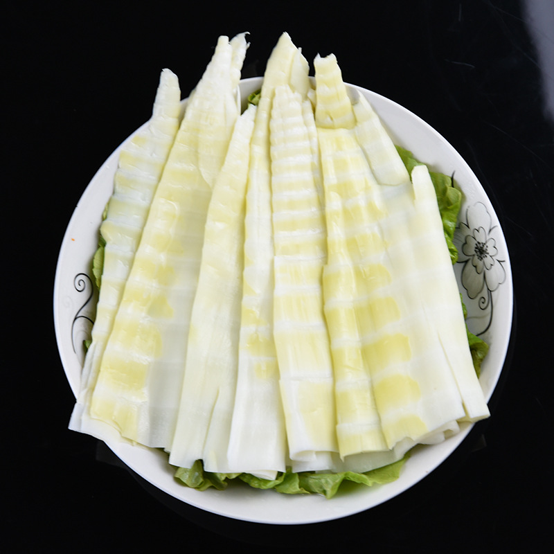 Origin Sichuan Shuyou Fresh Road Hot Pot Fresh Bamboo Shoots 500g Bags Crisp and Tender Bamboo Shoots Mocai Food for Catering
