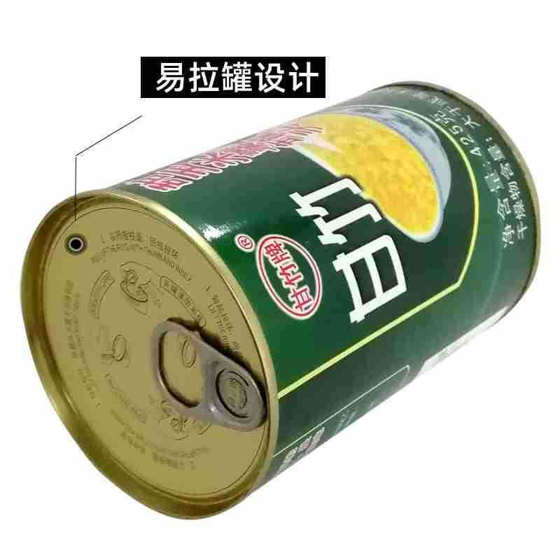 Ganzhu Brand Sweet Corn Soup Canned 425g Open Canned Food for Pizza Salad Corn Faking