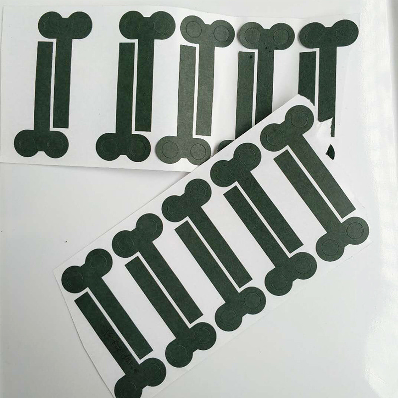 Green Silk paper adhesive 18650 lithium battery insulation gasket flame retardant fireproof insulation paper composite green shell paper fast bar paper