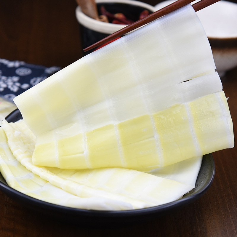Origin Sichuan Shuyou Fresh Road Hot Pot Fresh Bamboo Shoots 500g Bags Crisp and Tender Bamboo Shoots Mocai Food for Catering