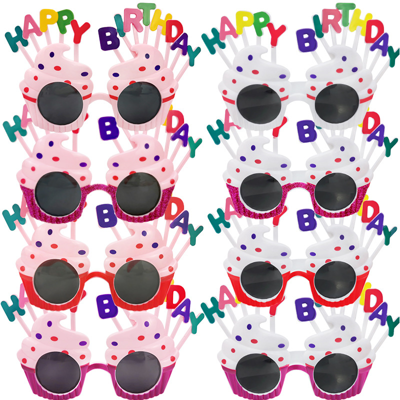 National Day Party Glasses Birthday Glasses Funny Patriotic Glasses Decoration Props Adult and Children Sunglasses