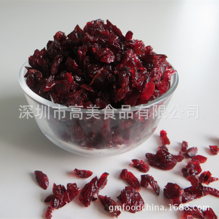 Whole Box of Cranberries Dark Red Wholesale 11.34kg Dried Cranberries Snowflake Crisp Baking Snack Ingredients Nougat