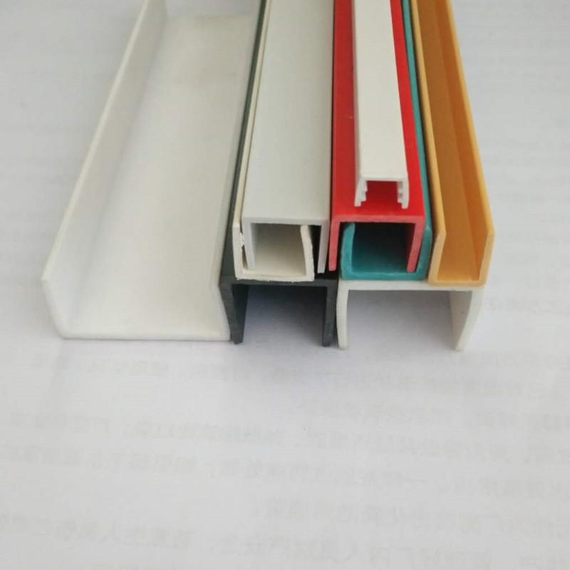 Factory supply PVC plastic strip U-shaped 13mm edging strip furniture decoration line groove strip profile card strip wholesale