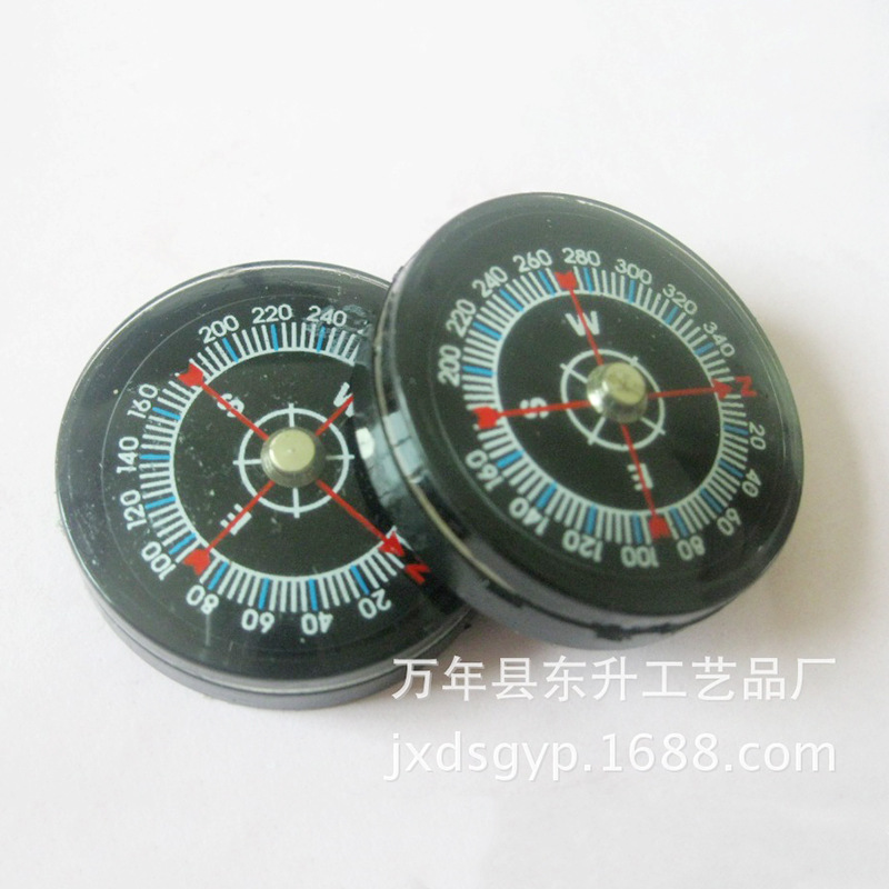 Supply 30mm-8 compass plastic compass mountaineering compass portable compass camping equipment