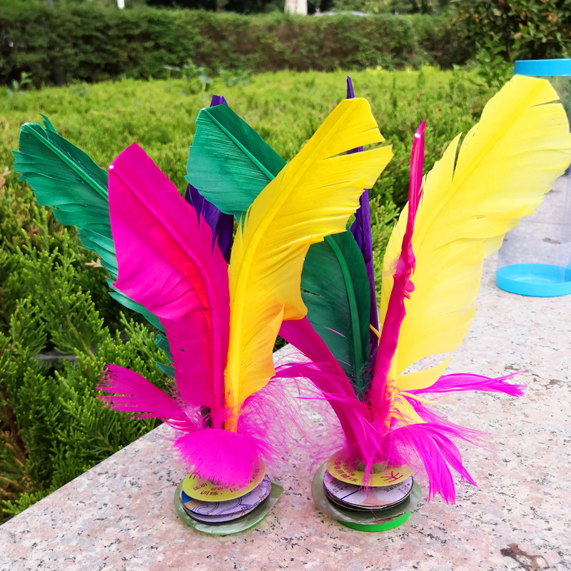 Воланчик из куриного пера, оптовая продажа, для фитнеса и соревнований