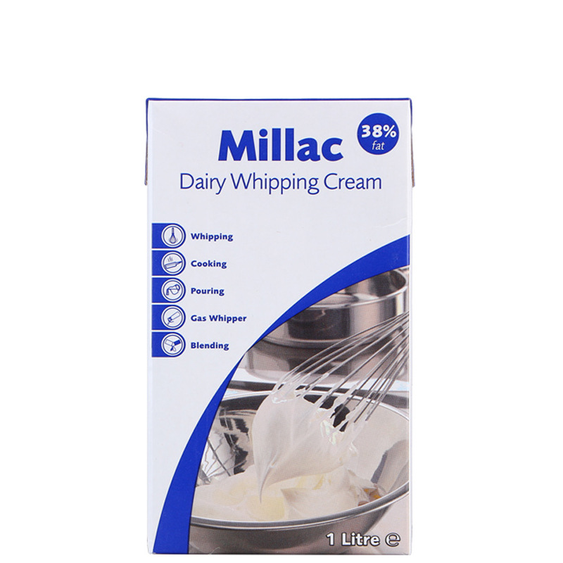 Blue Windmill light cream 1L animal thin fresh cream cake decorating egg tart baking raw materials