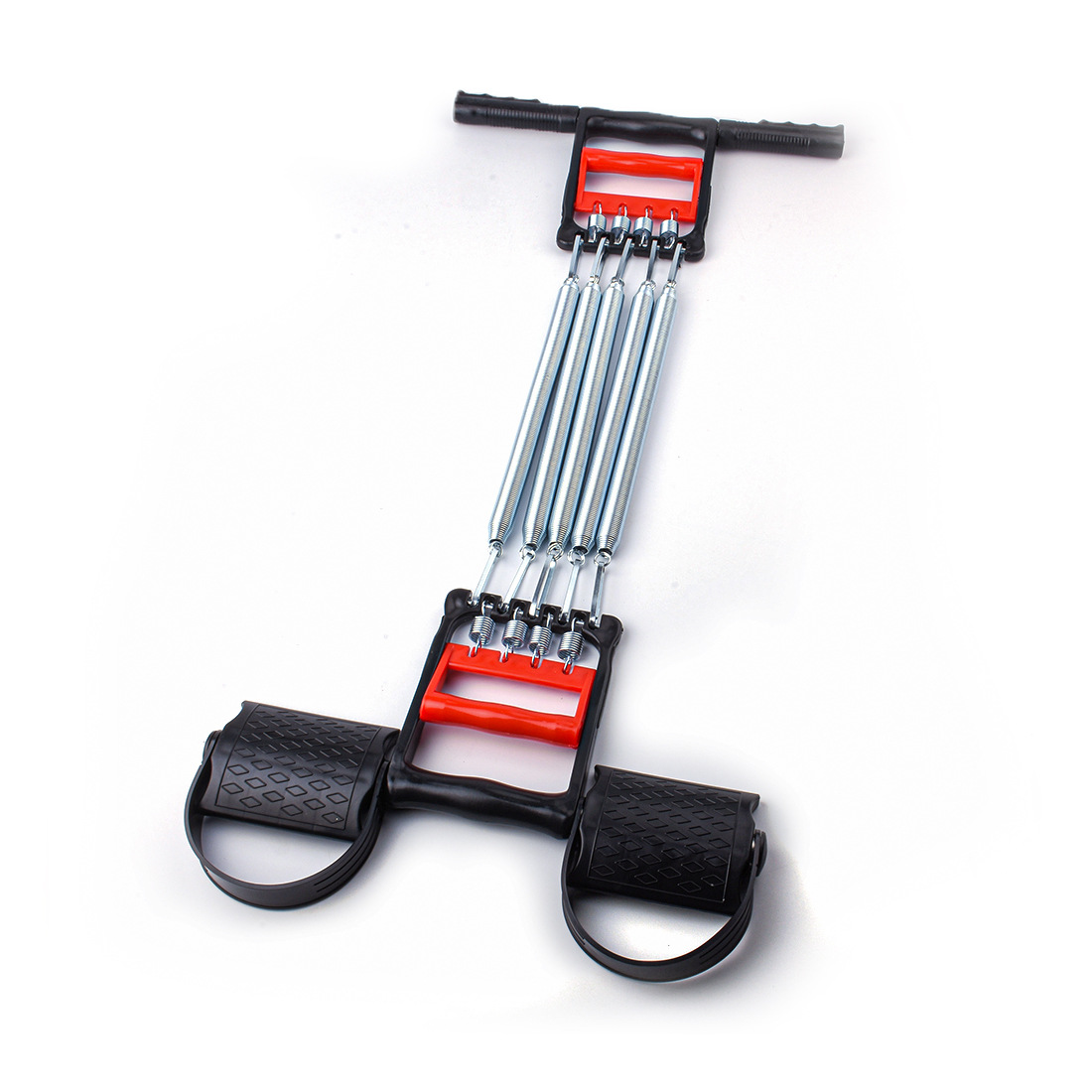 Roller abdominal muscle wheel family fitness equipment combination strength training push-up bracket AB wheel multifunctional tension device